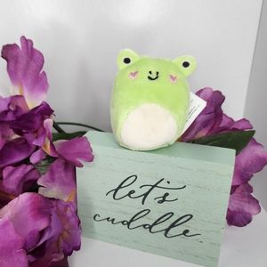 PHILIPPE 🐸 HTF OG Squad Frog Squishville Exclusive Original Squishmallow ☆NWT☆